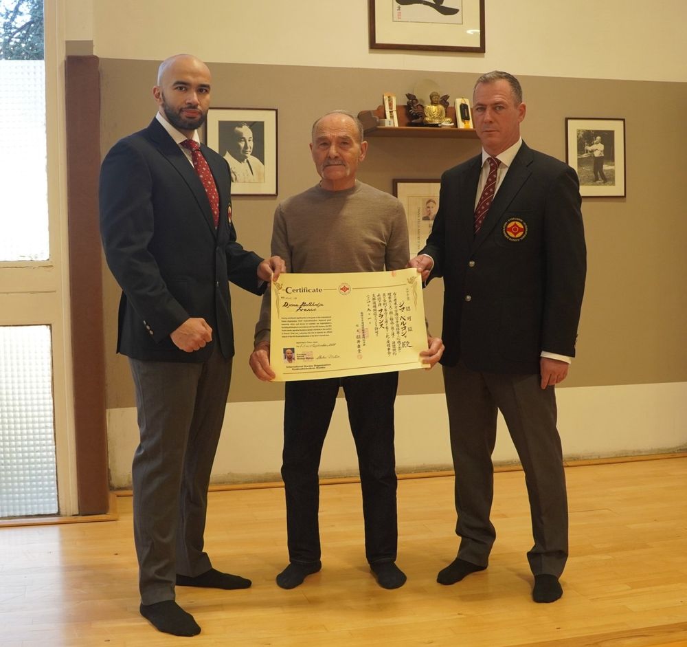Djema BELKHODJA nommé Branch Chief IKO France - karaté Kyokushinkai