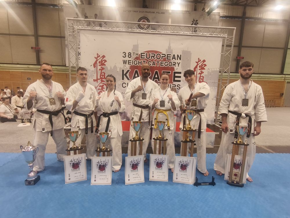 Les combattants de karaté Kyokushinkai français sur les podiums au championnat européen en Pologne